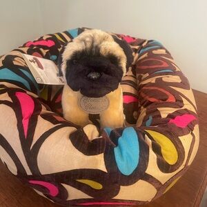 Boho Chic Bowser Donut Pet Bed